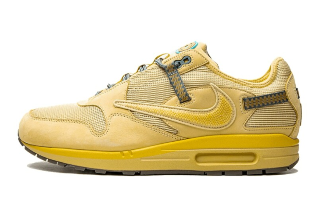 Nike Air Max 1 Travis Scott Cactus Jack Saturn Gold