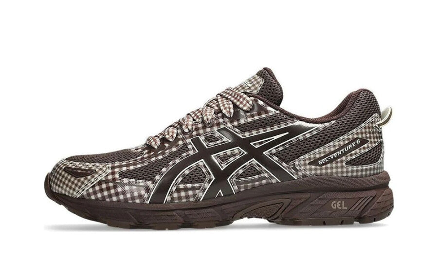 Asics Gel-Venture 6 Story mfg. Reddish Brown Gingham