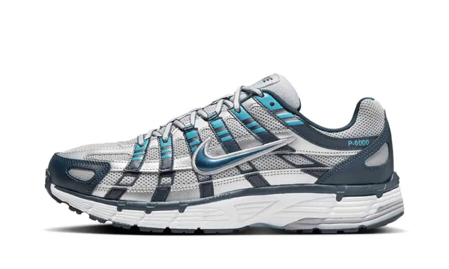 Nike P-6000 Armory Navy Flat Silver