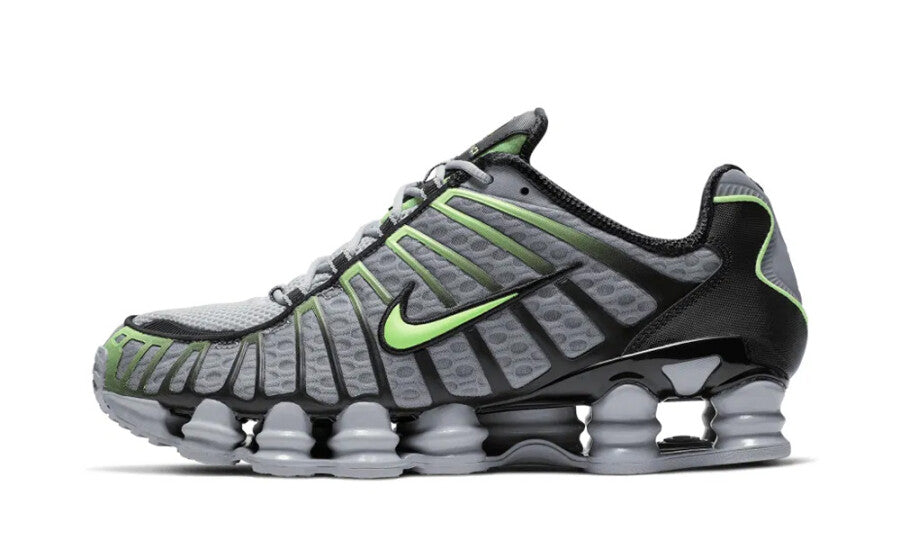 Nike Shox TL Wolf Grey Lime Blast