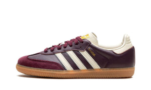 Adidas Samba OG Maroon Gold Metallic